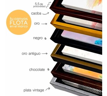 Foto 4 | Foto 4 | Cuadro Moderno Astronauta Colors Splash En Canvas Artistico Con Bastidor Estilo Galeria Impresión Hd Tintas Ecológicas