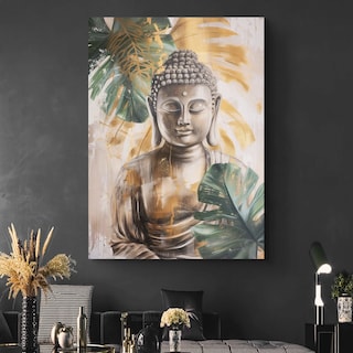 Foto 1 | Foto 1 | Cuadro Buda Pintura Moderno Decorativo Lienzo Canvas 120x90