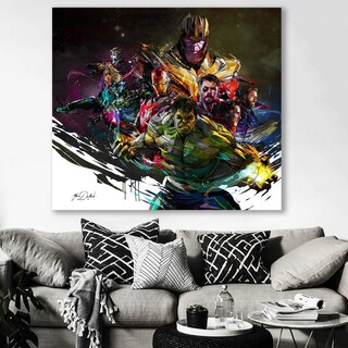 Foto 2 | Foto 2 | Cuadro Canvas Avengers Endgame Colors Vengadores Decorativo Listo Para Colgar