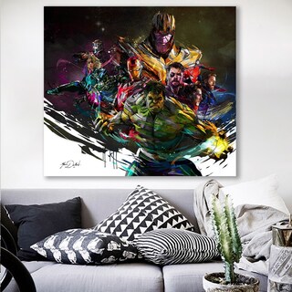 Foto 4 | Foto 4 | Cuadro Canvas Avengers Endgame Colors Vengadores Decorativo Listo Para Colgar