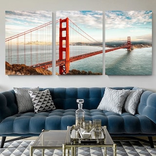 Foto 3 | Foto 3 | Cuadros Panorámicos Ciudades Varios Modelos En Lienzo Canvas