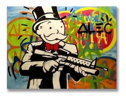 Cuadros Alec Monopoly En Canvas Graffiti Art Urban Modernos