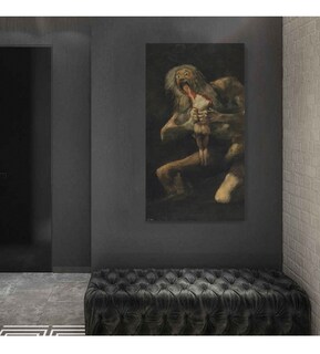 Foto 3 | Foto 3 | Cuadro Saturno Devorando A Su Hijo De Goya Canvas Artistico