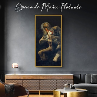 Foto 5 | Foto 5 | Cuadro Saturno Devorando A Su Hijo De Goya Canvas Artistico