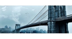 Cuadro Canvas Panoramico Ciudades 130x50 Cm Modelos A Elegir