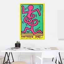 Cuadro Arte Moderno Keith Haring Pop Art Canvas Varios Mod