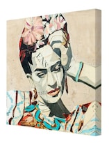Cuadro Frida Kahlo Moderno En Tela Lienzo Canvas Artistico