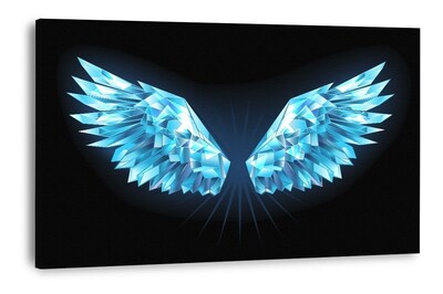 Foto 1 | Foto 1 | Cuadro Canvas Alas Angel Moderno Decorativo Hd 1x.70 Mt