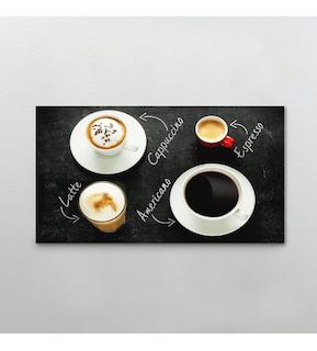 Foto 3 | Foto 3 | Cuadro Cafetería Comedor Tazas Café Canvas Varios Modelos