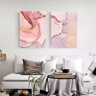 Foto 1 | Foto 1 | Set De Cuadros Canvas Abstractos Para Sala