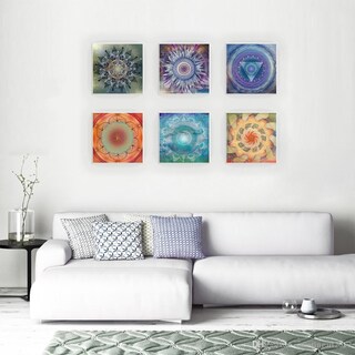 Foto 1 | Foto 1 | Cuadros 7 Chakras Reiki Yoga En Lienzo Canvas Envio Gratis