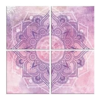 Foto 2 | Foto 2 | Cuadros Sala Mandalas En Lienzo Canvas Decorativos 2 Tonos