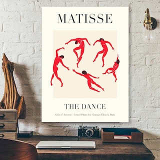 Foto 3 | Foto 3 | Cuadro Matisse The Dance Arte Minimalista Moderno En Canvas