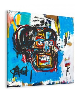 Foto 1 | Foto 1 | Cuadro Arte De Jean-michel Basquiat En Canvas Estilo Galeria