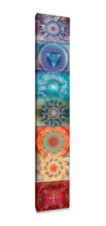 Foto 1 | Foto 1 | Chakras Cuadro Canvas Montado Enmarcado Flotante