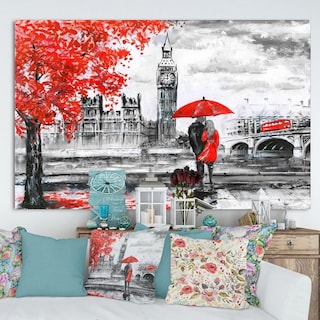 Foto 4 | Foto 4 | Cuadro Londres Big Ben Tipo Oleo Lienzo Canvas Alta Calidad Tipo Galería No Sintético