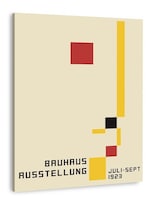 Cuadro Bauhaus Arte Mid Century  Lienzo Canvas 4 Modelos