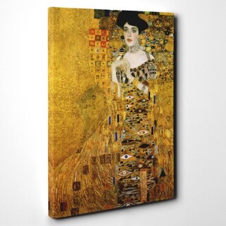 Foto 4 | Foto 4 | Cuadro Canvas Metalico Oro Adele Bloch De Klimt 80x80