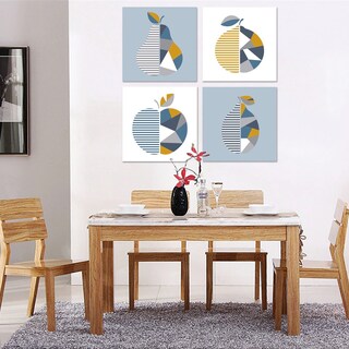 Foto 1 | Foto 1 | Cuadros Decorativos Frutas Minimalistas Para Comedor Canvas