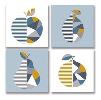 Foto 3 | Foto 3 | Cuadros Decorativos Frutas Minimalistas Para Comedor Canvas