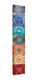 Foto 1 | Foto 1 | Chakras Cuadro Lienzo Canvas Montado En Bastidor De Madera