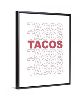 Foto 3 | Foto 3 | Cuadro Tacos Moderno Para Restaurante Comedor Minimalista
