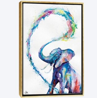 Foto 4 | Foto 4 | Cuadro Elefante Acuarela Abstracto Varios Modelos Lienzo