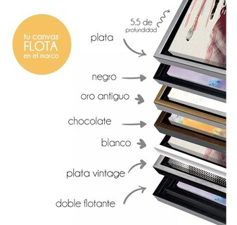 Foto 5 | Foto 5 | Cuadro Elefante Acuarela Abstracto Varios Modelos Lienzo