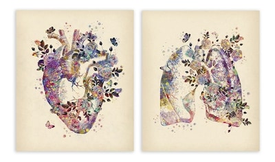 Foto 1 | Foto 1 | Set 2 Cuadros Decorativos Canvas, Consultorio Medico Moderno