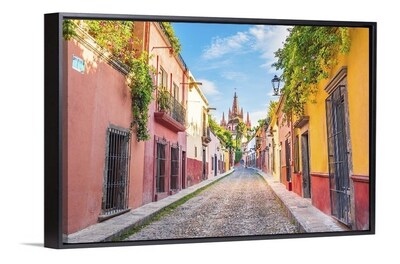 Foto 5 | Foto 5 | Cuadro San Miguel De Allende Arte En Lienzo Canvas Mexicano