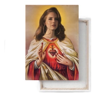 Foto 2 | Foto 2 | Cuadro Lana Del Rey Santa Virgen Canvas Grueso Colores Vivos