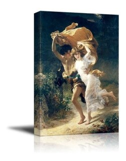 Foto 1 | Foto 1 | Cuadro Decorativo Arte Clásico En Lienzo Canvas Hd La Huida