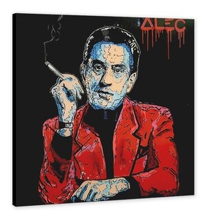 Foto 1 | Foto 1 | Cuadro Decorativo Alec Monopoly De Niro, Recamara Sala