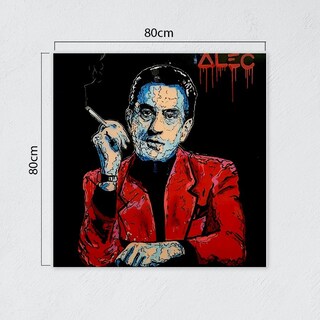 Foto 2 | Foto 2 | Cuadro Decorativo Alec Monopoly De Niro, Recamara Sala