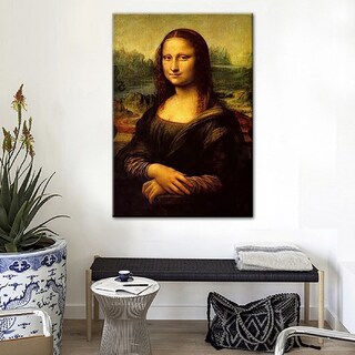 Foto 2 | Foto 2 | Cuadro Canvas Mona Lisa Gioconda Estilo Galeria Tipo Oleo Hd