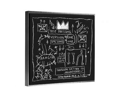 Foto 5 | Foto 5 | Arte Jean-michel Basquiat Black Crow Canvas Estilo Galeria