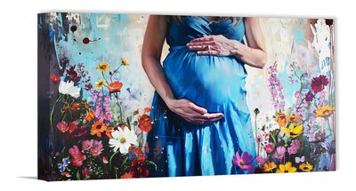 Foto 1 | Foto 1 | Cuadro Decorativo Embarazo Consultorio Ginecologia 70x40cm
