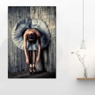 Foto 3 | Foto 3 | Bailarina Ballet Cuadro Decorativo En Lienzo Canvas Hd