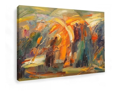 Foto 1 | Foto 1 | Cuadros Abstractos Modernos Para Hotel Consutorios Contamos Con Catalogo De Iamgenes Lienzo Canvas Con Bastidor Color Ne
