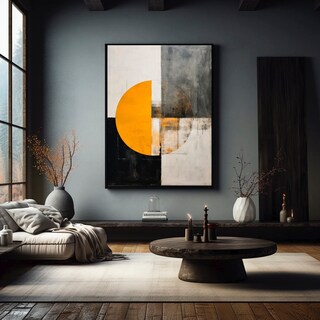 Foto 3 | Foto 3 | Cuadro Grande Abstracto Canvas Contemporáneo Moderno 120x90