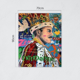 Foto 2 | Foto 2 | Cuadro Decorativo Alec Monopoly Queen Freddie Mercury, Moder