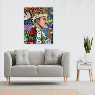 Foto 3 | Foto 3 | Cuadro Decorativo Alec Monopoly Queen Freddie Mercury, Moder