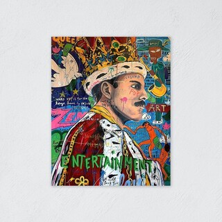 Foto 5 | Foto 5 | Cuadro Decorativo Alec Monopoly Queen Freddie Mercury, Moder