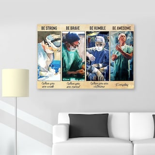 Foto 4 | Foto 4 | Cuadro Decorativo Consultorio Medico Regalo Doctores Heroes