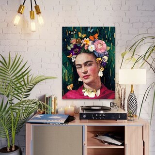 Foto 5 | Foto 5 | Frida Kahlo Pinturas Modernas En Tela Lienzo Canvas 40x50cm
