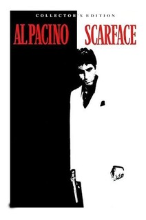 Foto 1 | Foto 1 | Cuadro Scarface Cara Cortada Tony Montana Canvas 5 Modelos Diferentes Cuadro Estilo Galeria