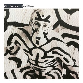 Foto 4 | Foto 4 | Cuadro Canvas Fotografia Keith Haring Annie Leibovitz