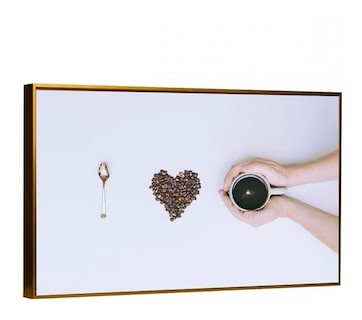 Foto 3 | Foto 3 | Cuadro Moderno Para Cocina Y Comedor I Love Coffe Color Colores