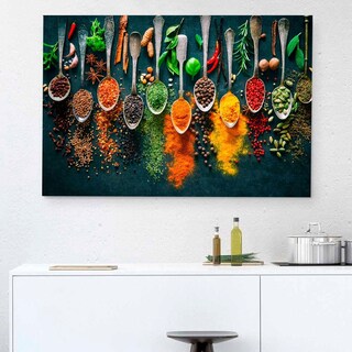 Foto 3 | Foto 3 | Cuadro Decorativo Para Comedor Y Cocina  De Especias Color Colores