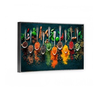 Foto 5 | Foto 5 | Cuadro Decorativo Para Comedor Y Cocina  De Especias Color Colores